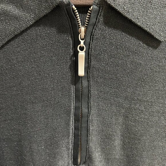NWOT Perry Ellis Long Sleeve Quarter Zip Pullover - Picture 2 of 7